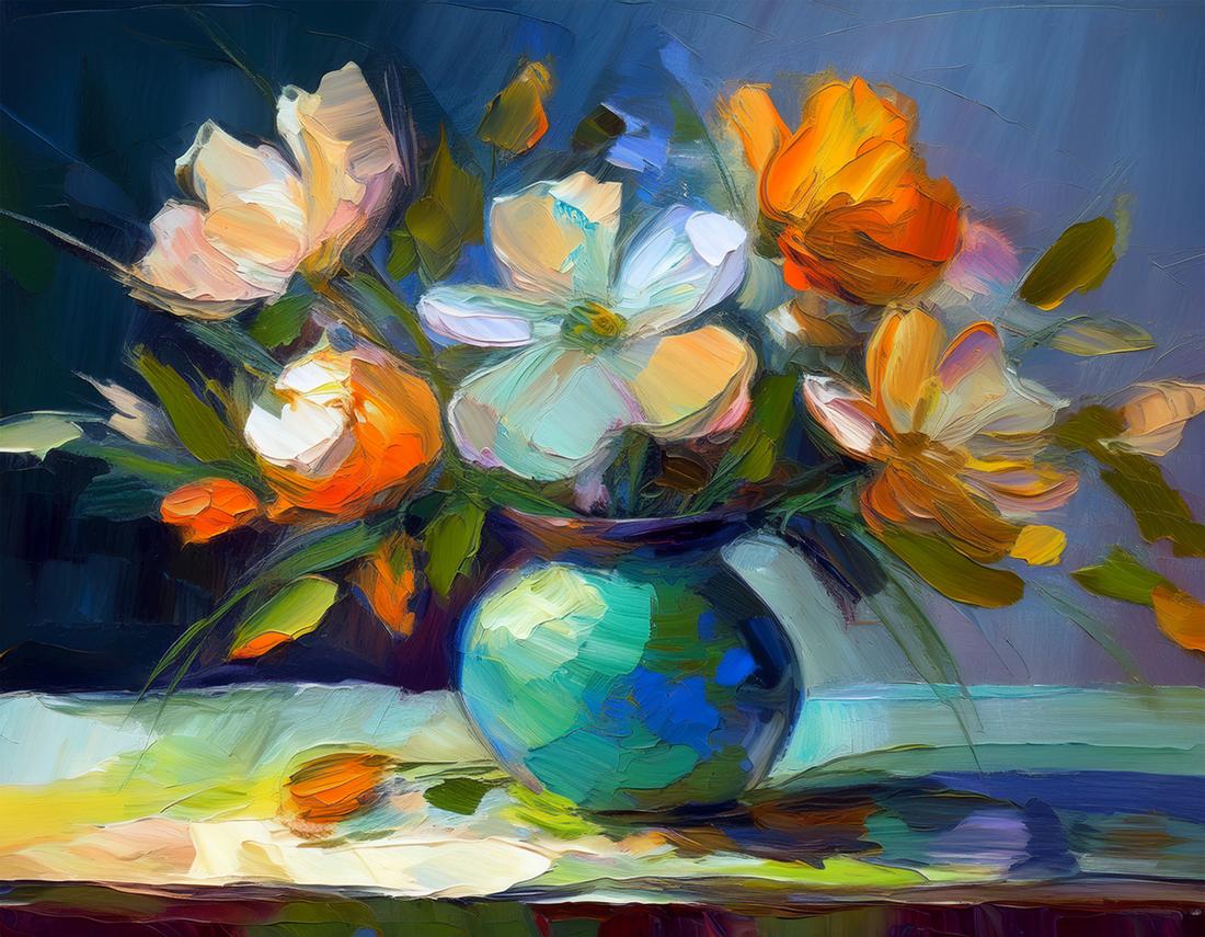 Natura morta di fiori art#30