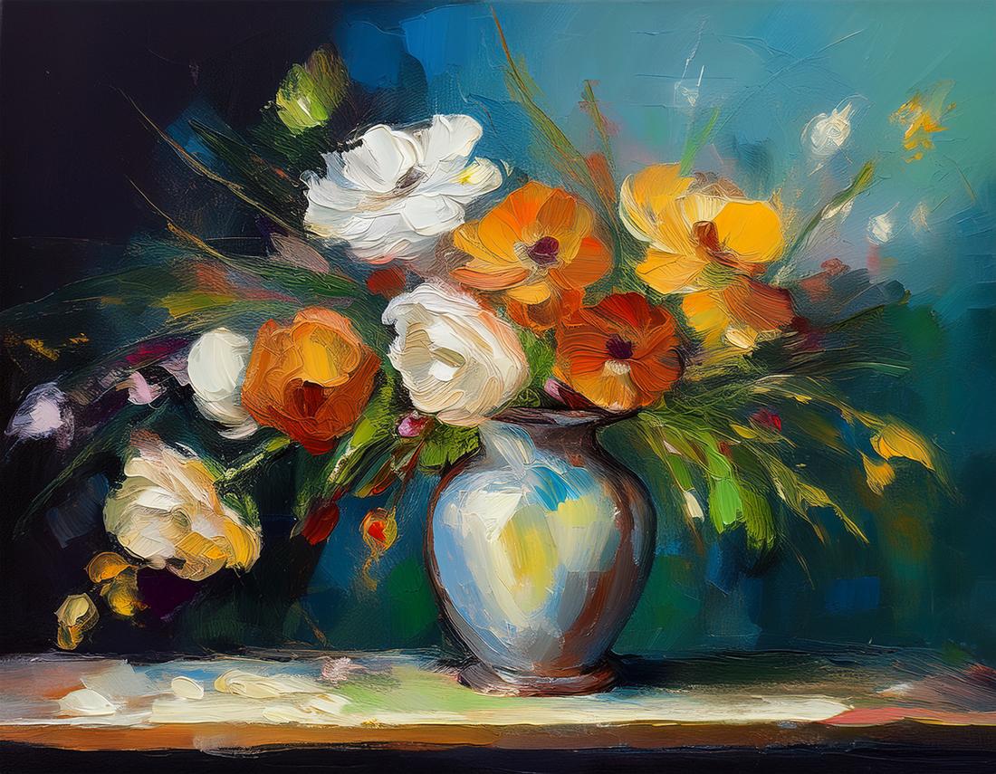 Natura morta di fiori art#32