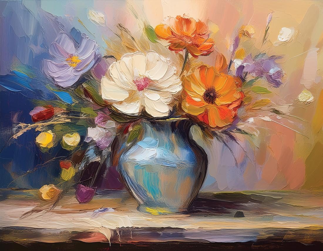 Vaso con fiori art#1