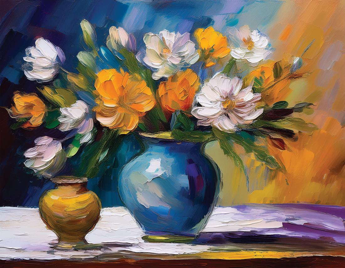 Vaso con fiori art#6