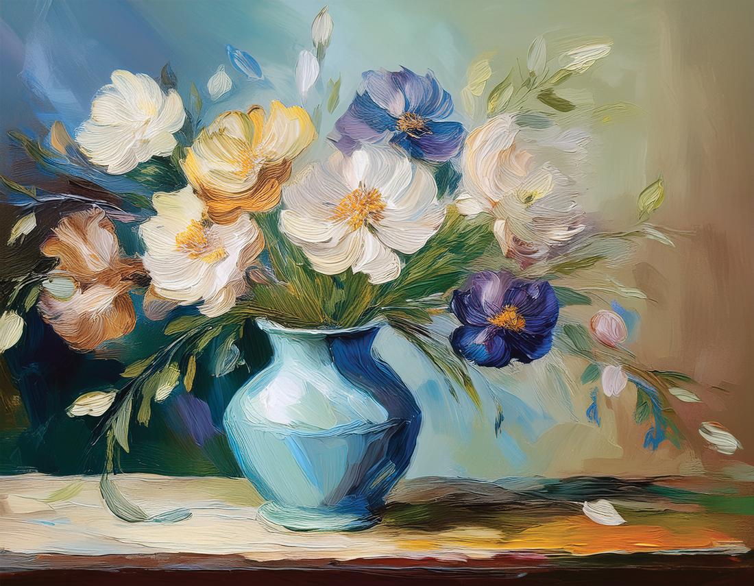 Vaso con fiori art#8