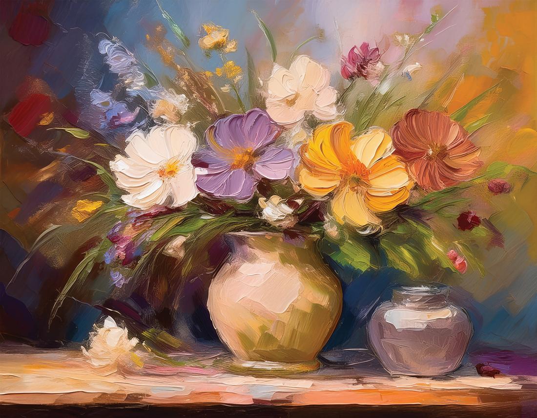 Vaso con fiori art#9