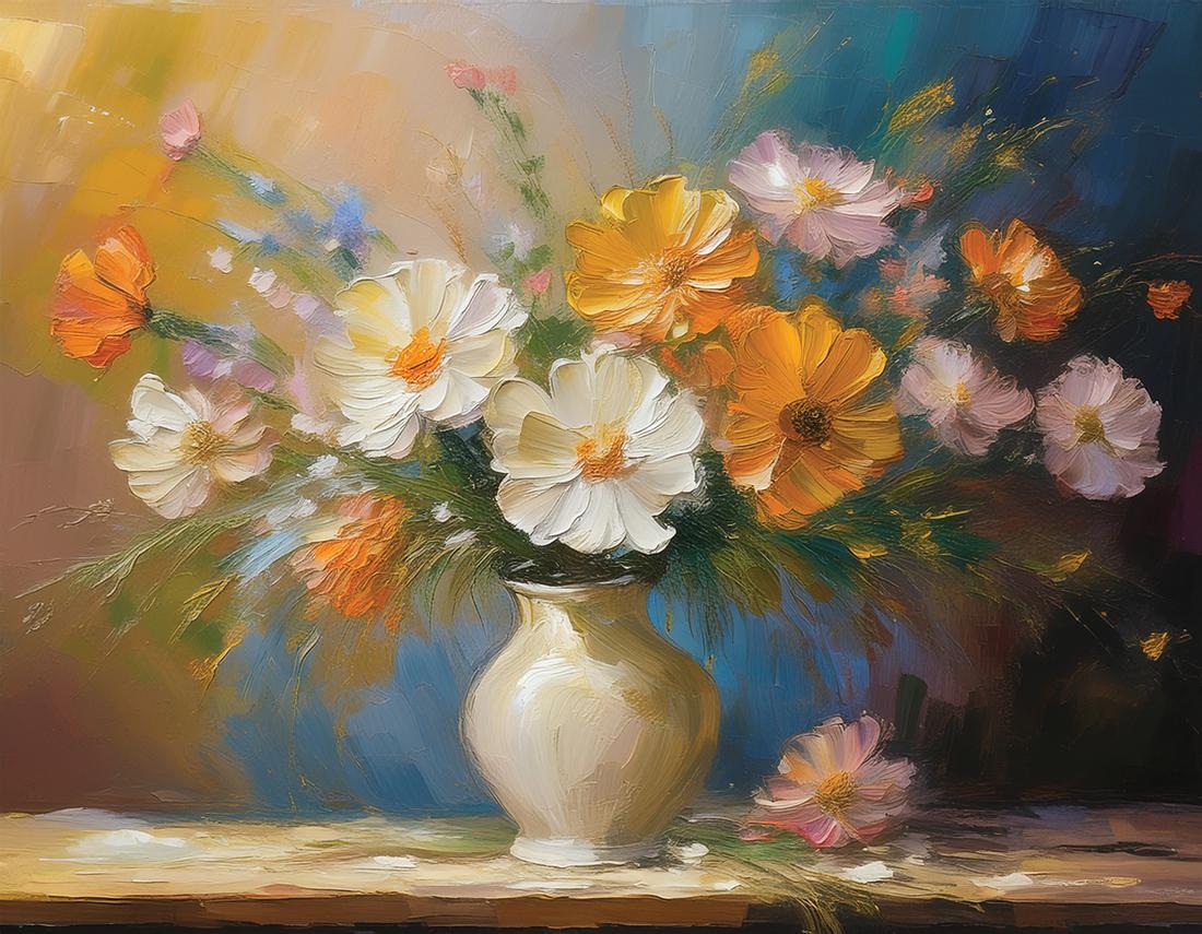 Vaso con fiori art#10