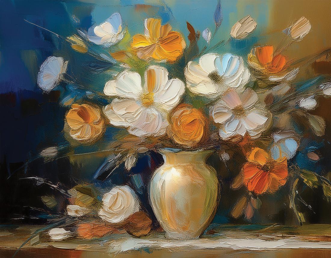 Vaso con fiori art#13