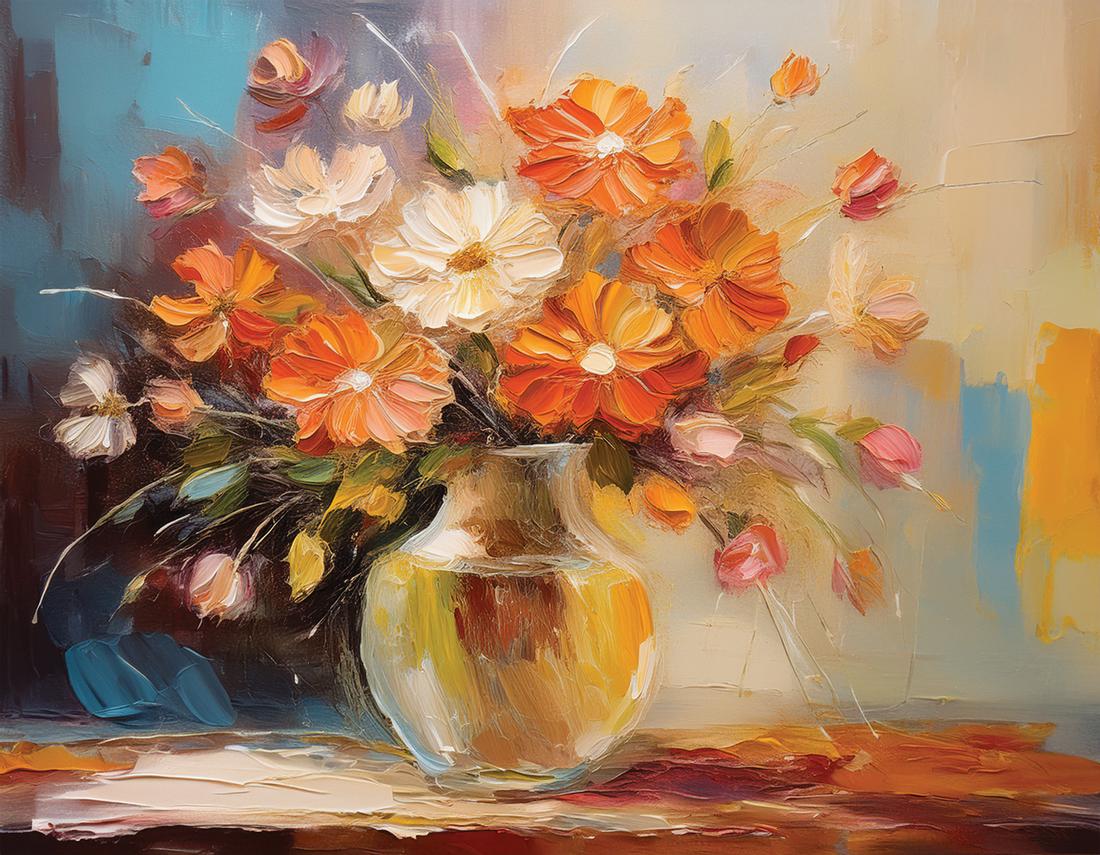 Vaso con fiori art#17