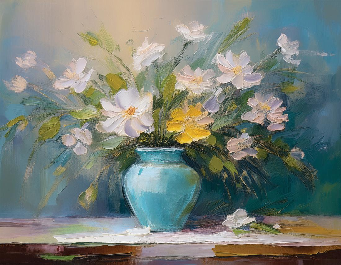 Vaso con fiori art#23