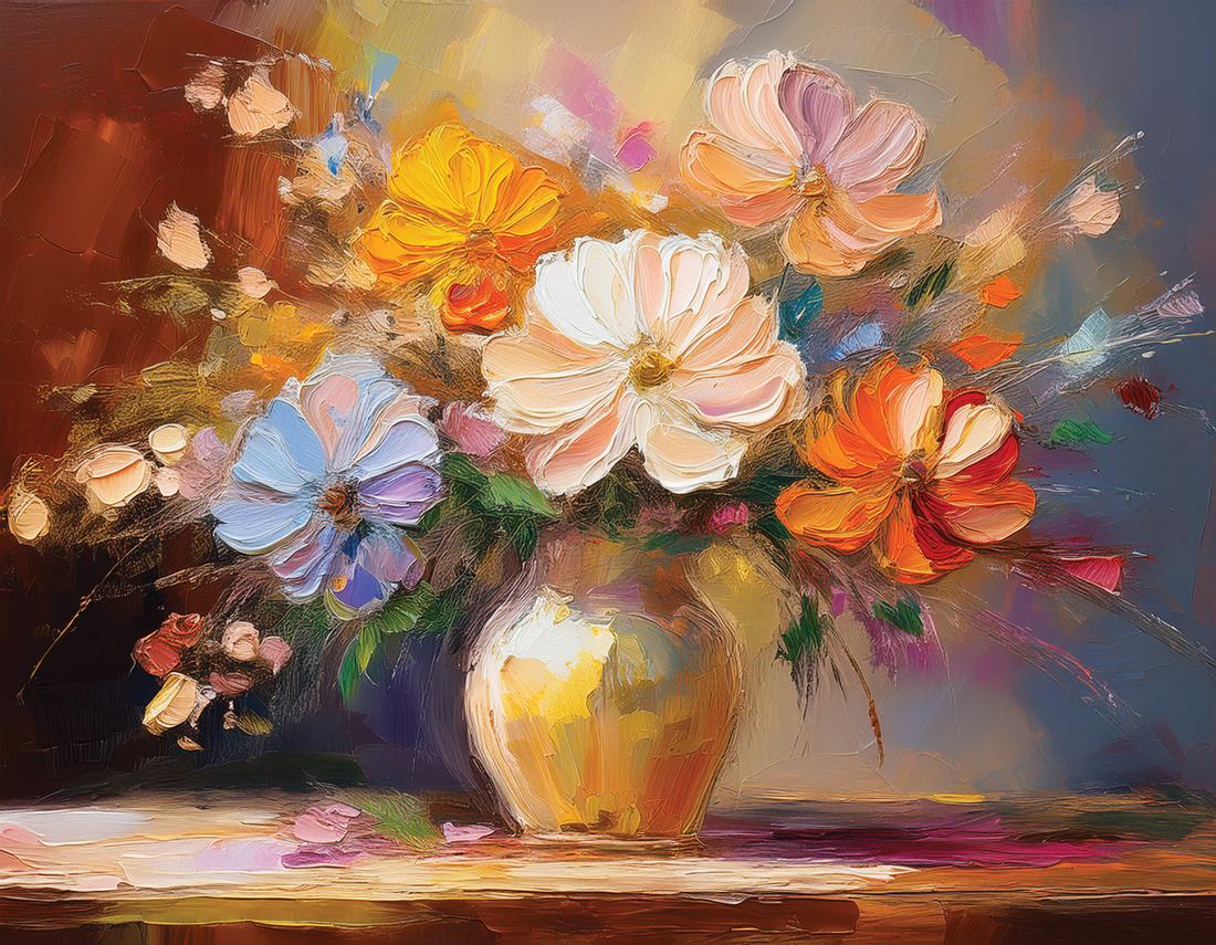 Vaso con fiori art#24