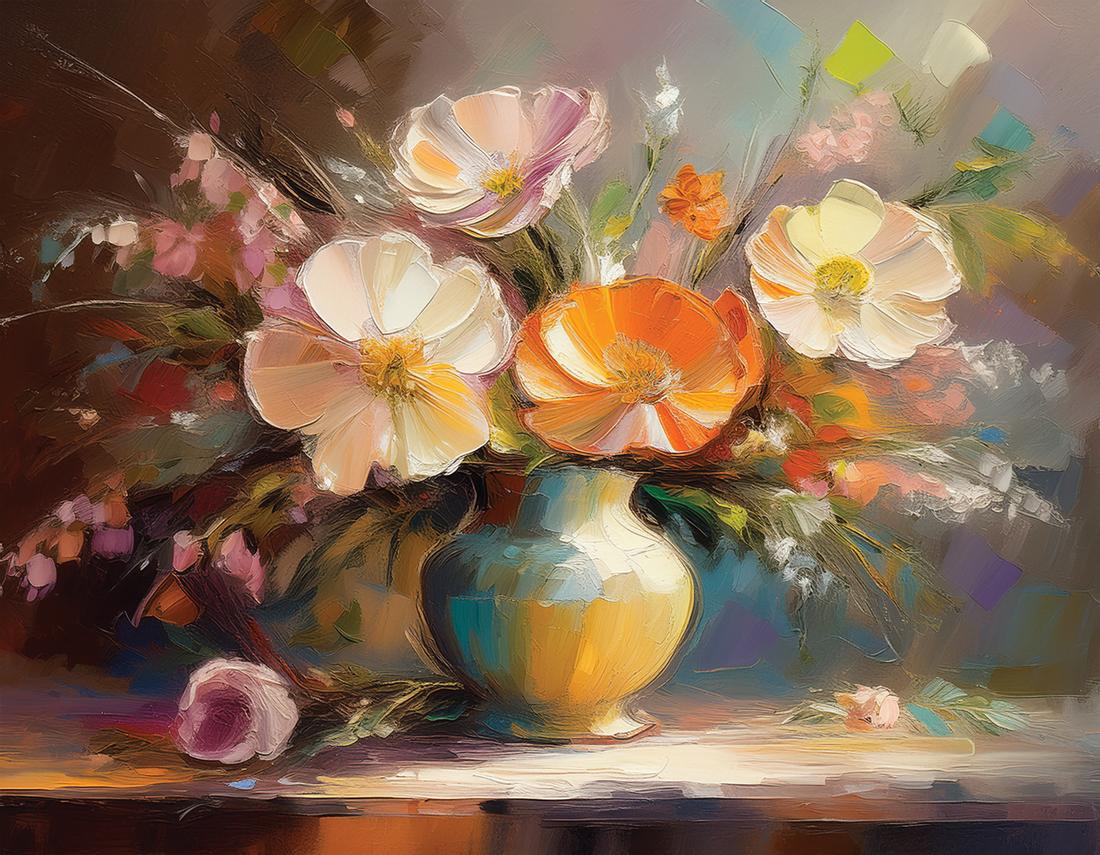Vaso con fiori art#27