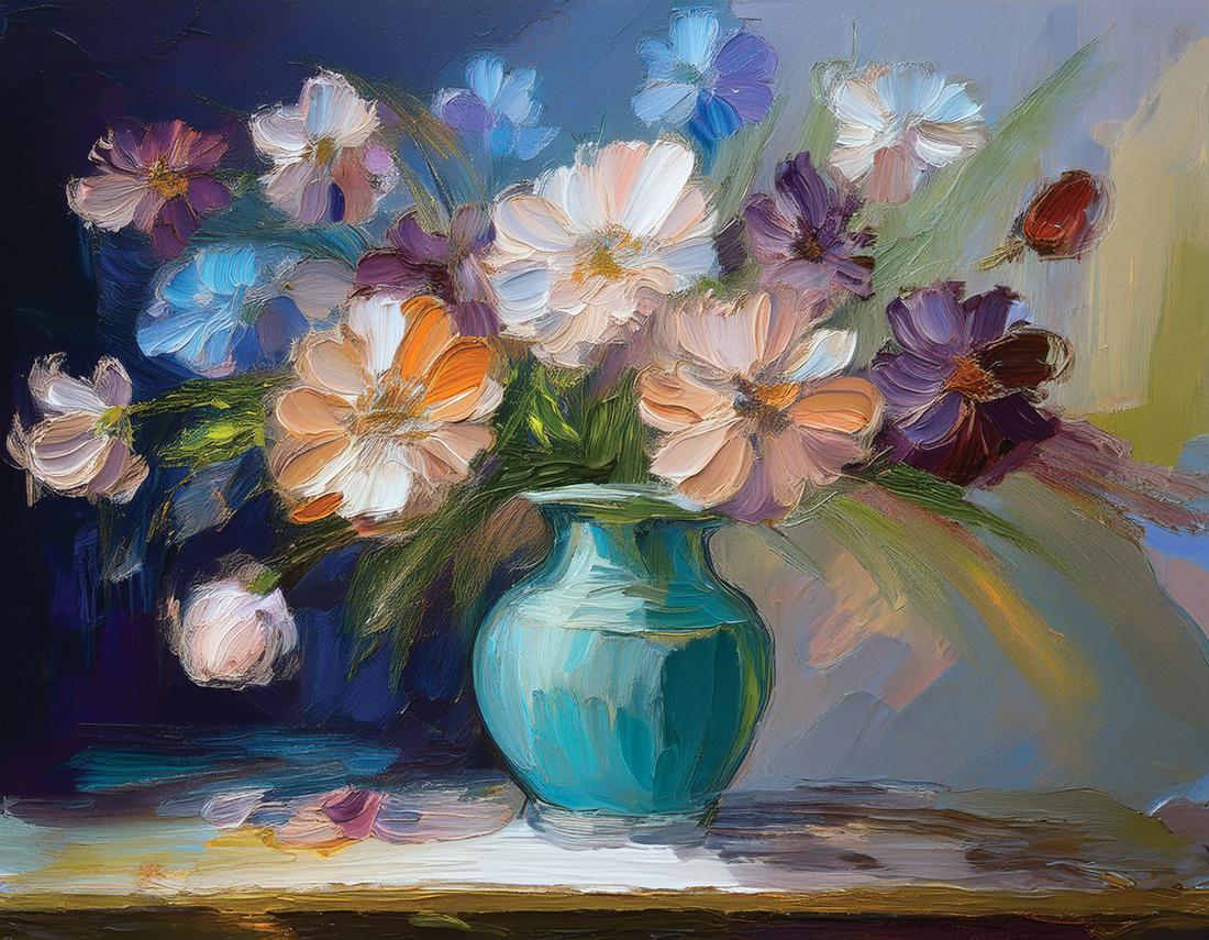 Vaso con fiori art#29