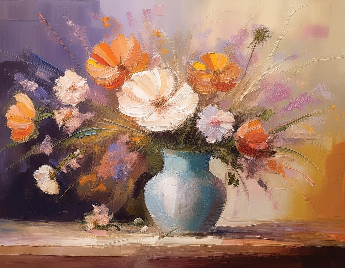 Vaso con fiori art#32