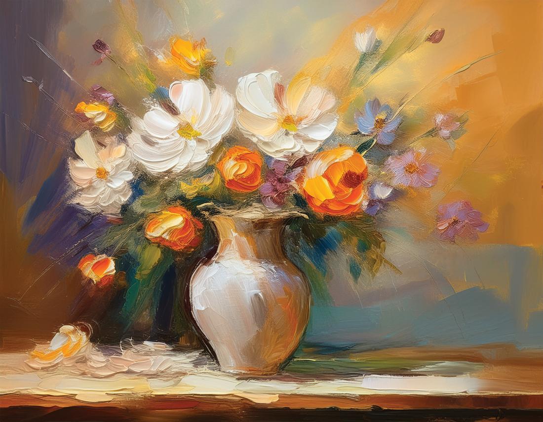 Vaso con fiori art#37