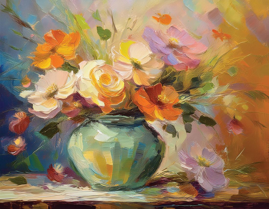 Vaso con fiori art#39
