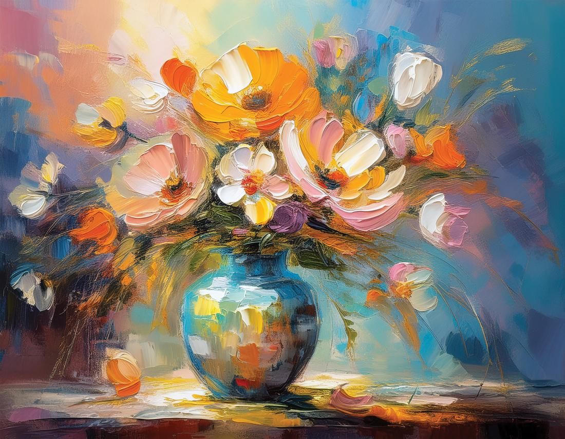 Vaso con fiori art#41
