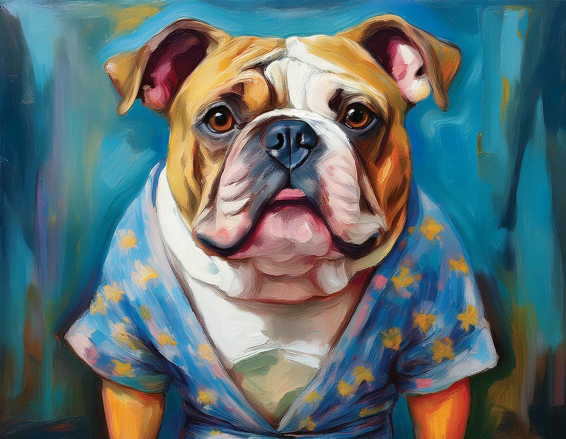 Bulldog art#1