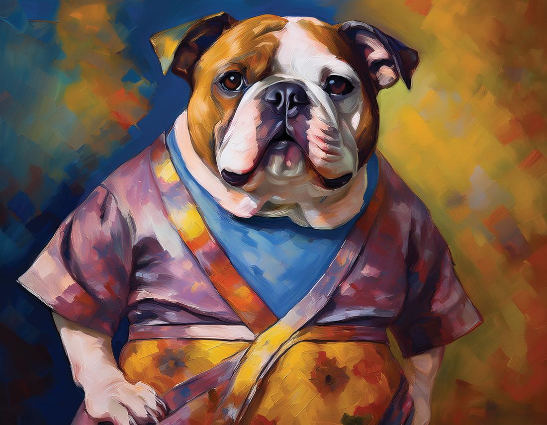 Bulldog art#6